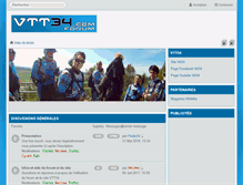 Tablet Screenshot of forum.vtt34.com